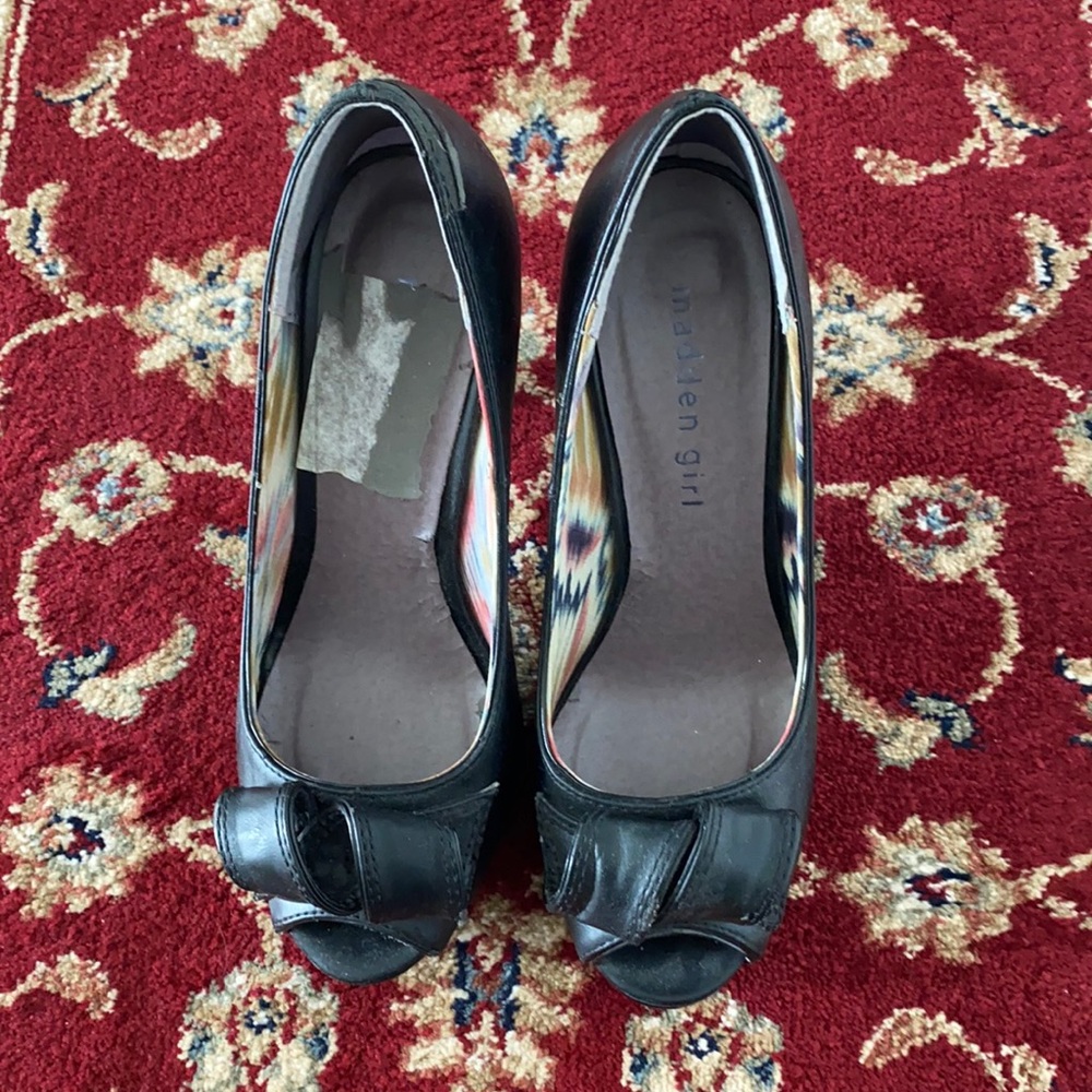 Madden Girl Black High Heels